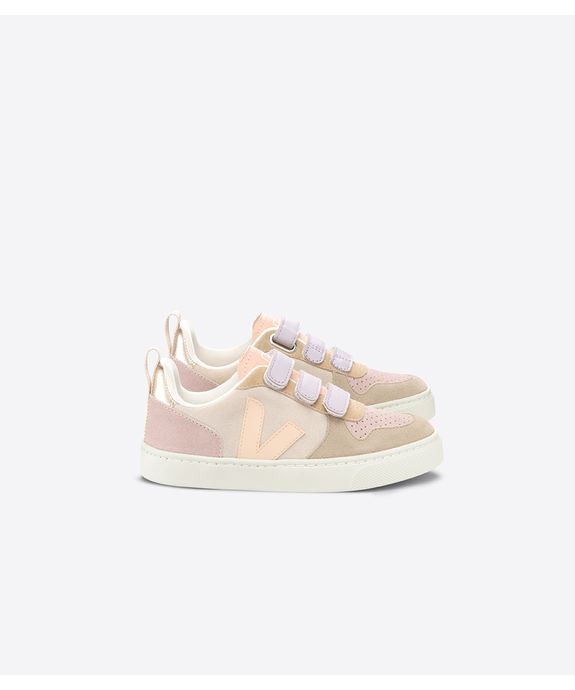 Tênis Vert Kids Small V-10 Suede Multico Sable