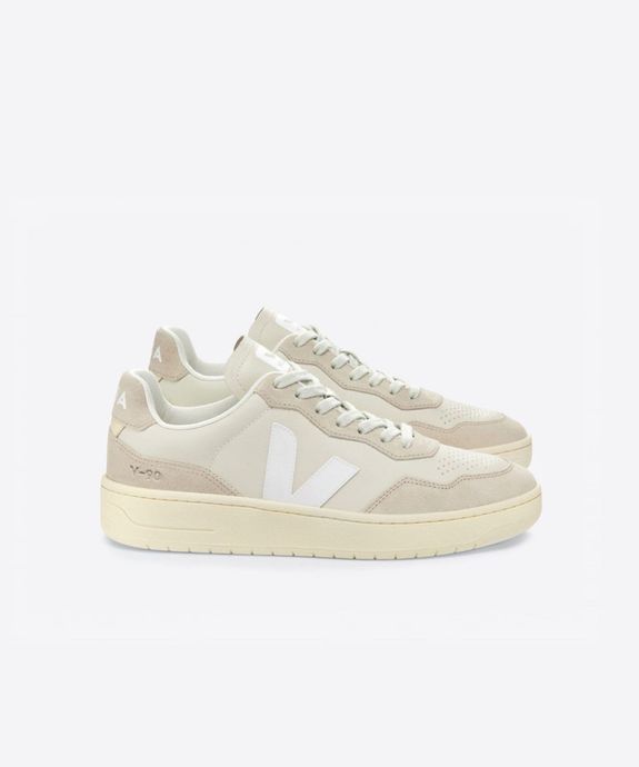 Tênis Veja V-90 O.T. Leather Pierre White
