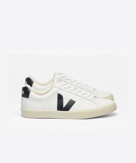 Tênis Veja Esplar Logo White Black