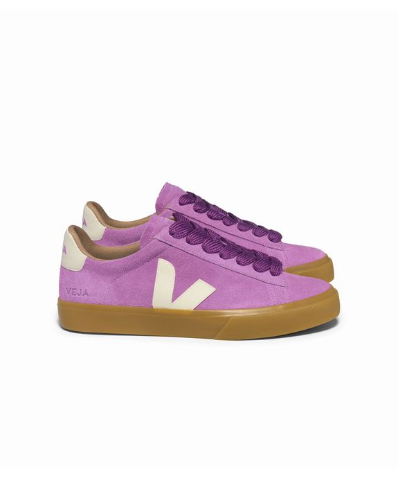 Tênis Veja Campo Bold Suede Mulberry Pierre