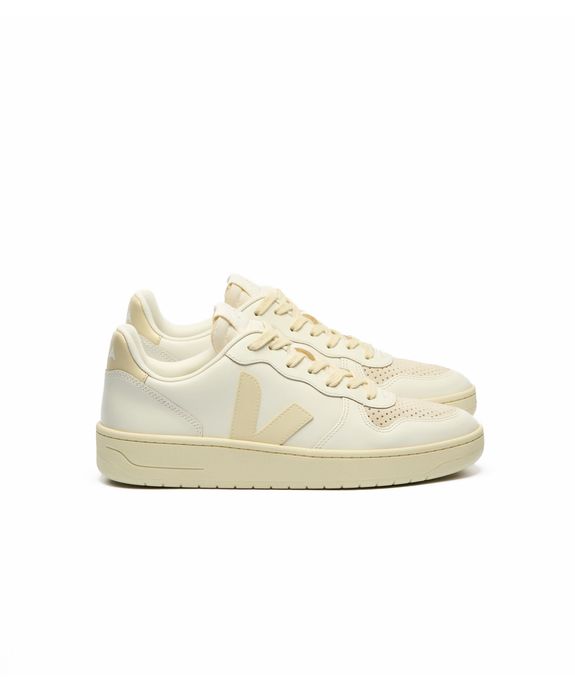 Tênis Veja V-10 Leather Pure Calcaire