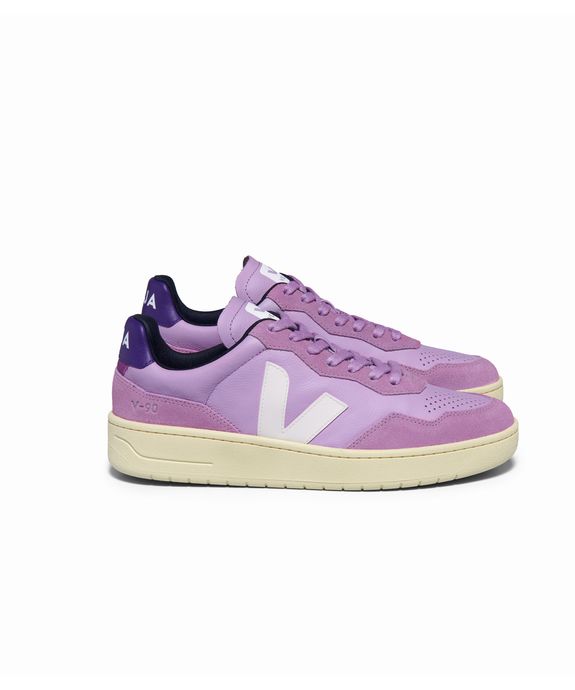 Tênis Veja V-90 O.T. Leather Orchid White