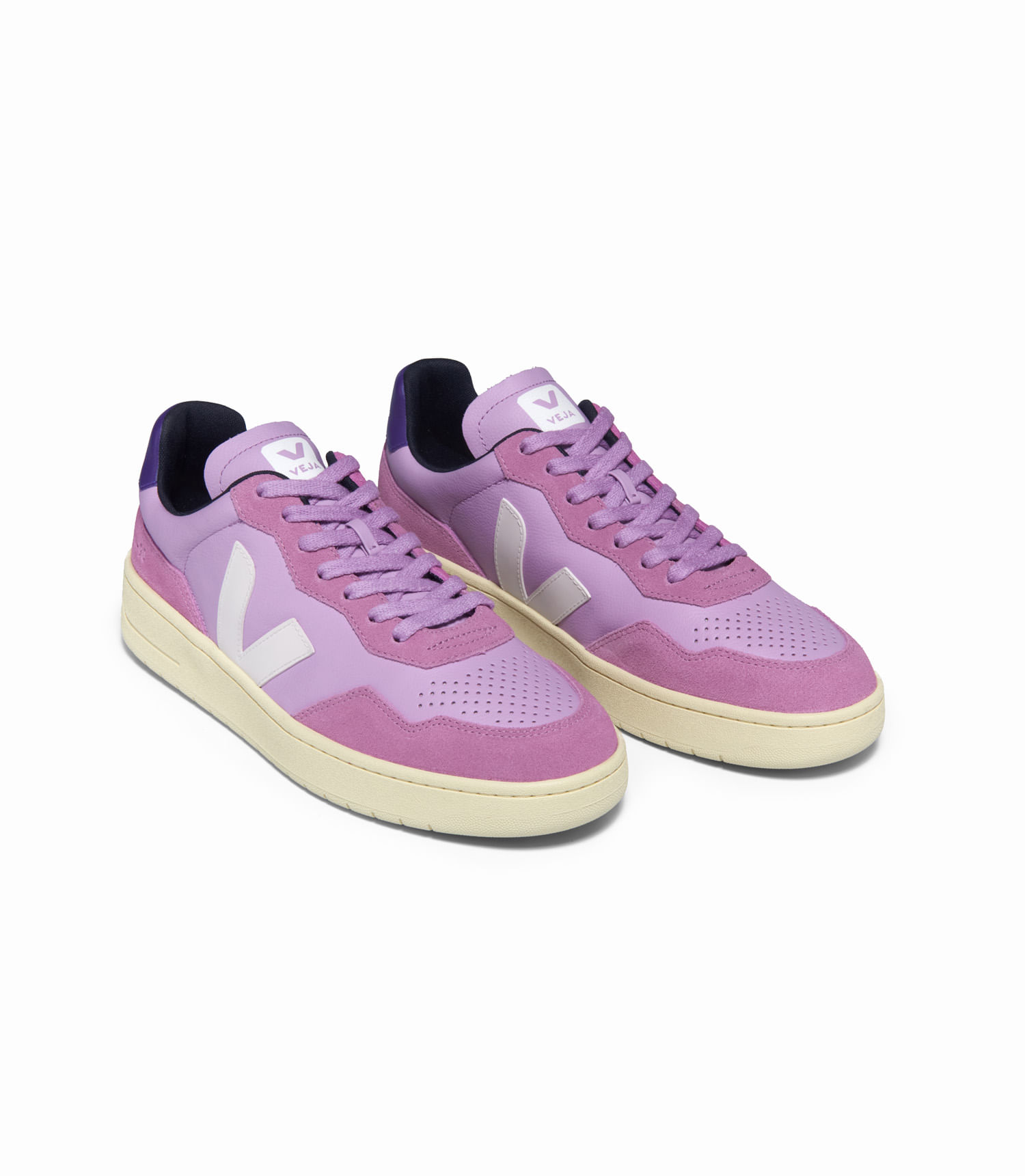 Tenis Vert V-90 O.T. Leather Orchid White 022037 - DANKI