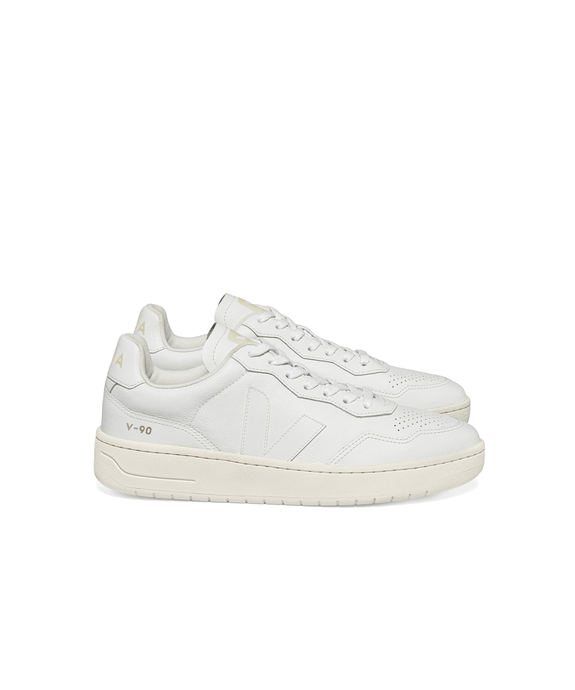 Tênis Veja V-90 O.T. Leather Extra-White