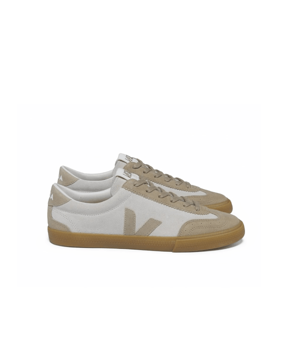 Tênis Veja Volley Suede Natural Sahara