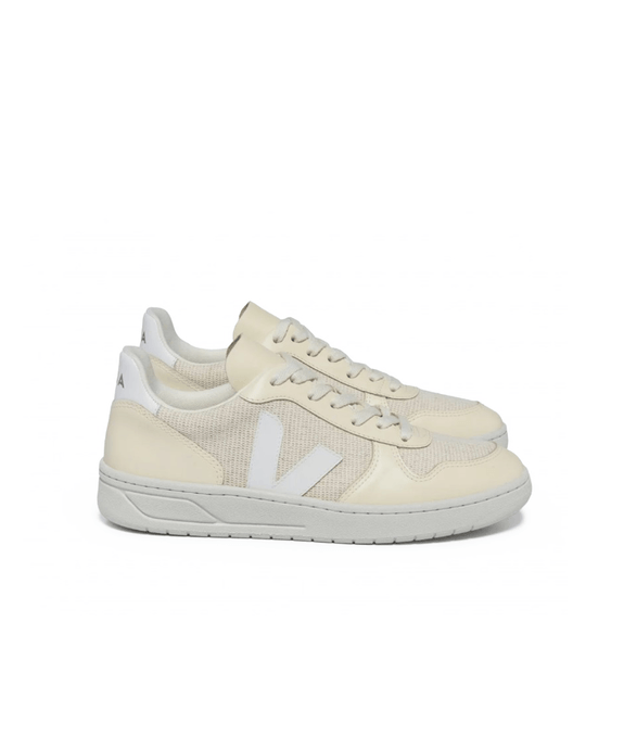 Tênis Veja V-10 J-Mesh Jute White Multico