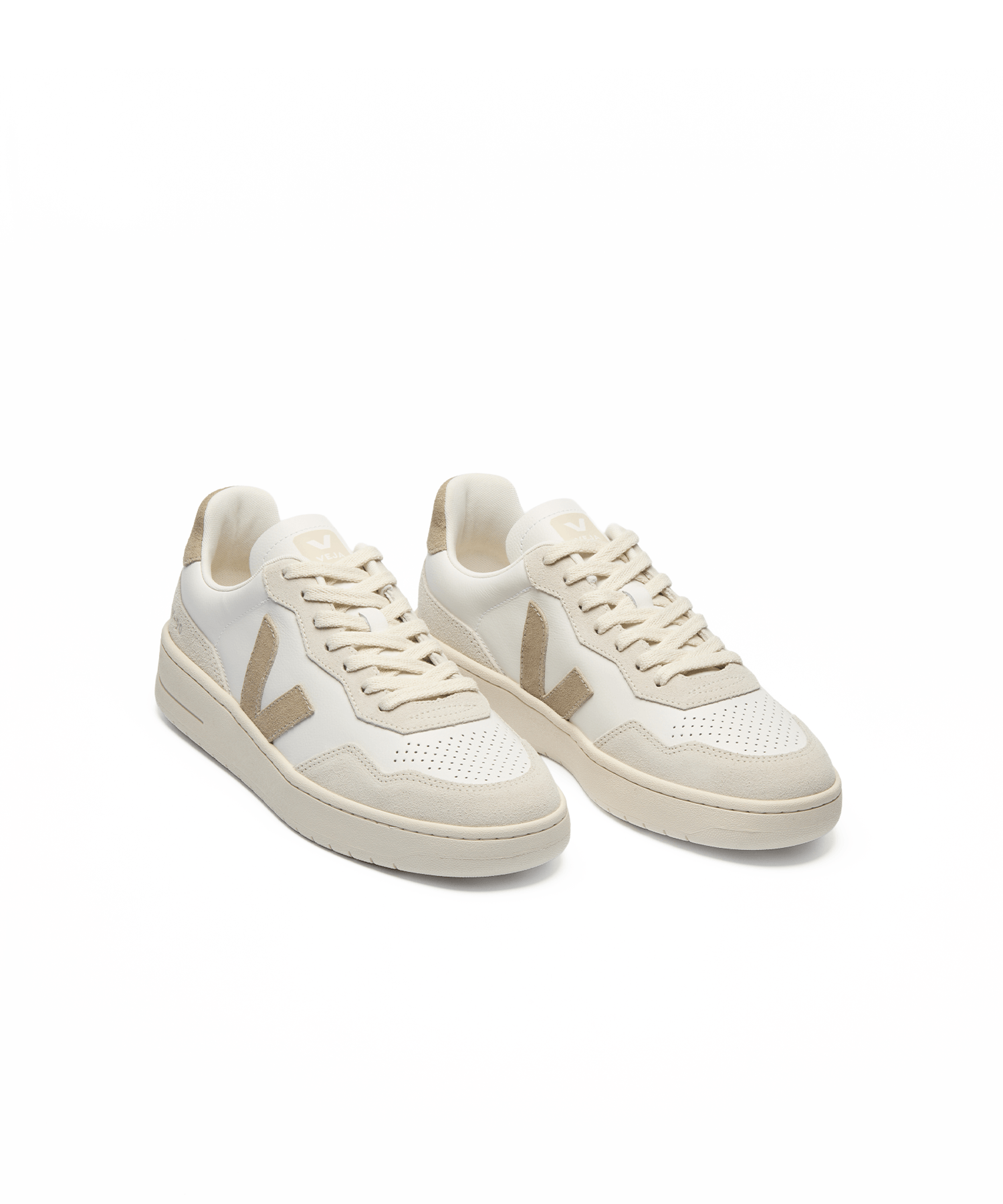 V-90 O.T. Leather White Taupe Vd2020909a 022523 - DANKI