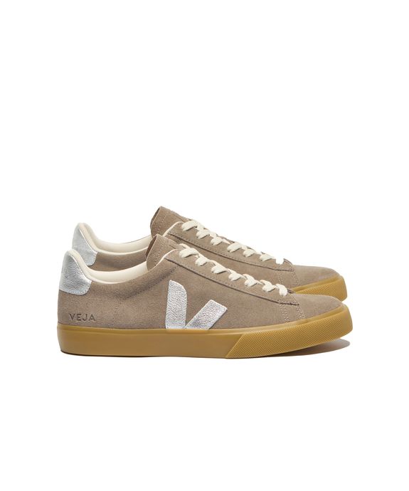 Tênis Veja Campo Suede Moonrock Silver Natural